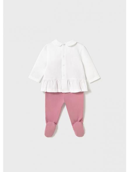 Conjunto primera puesta niña MAYORAL newborn fucsia 1586 [1]