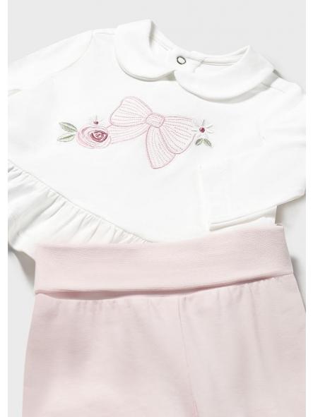 Conjunto primera puesta niña MAYORAL newborn rosa 1586 [2]
