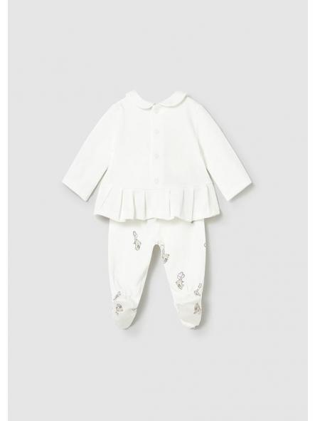 Conjunto primera puesta niña MAYORAL Newborn corazon 26-01592-088 [2]