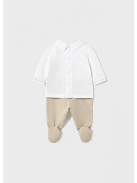 Conjunto primera puesta niño MAYORAL newborn beige 1558 [1]