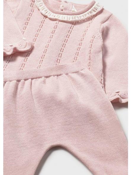 Conjunto de primera puesta niña MAYORAL tricot rosa 26-01594-010 [2]