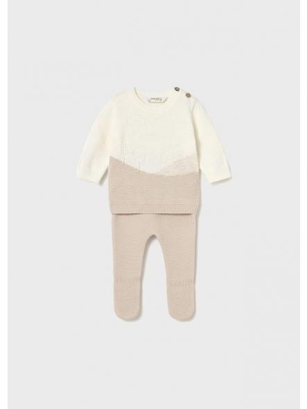 Conjunto primera puesta unisex MAYORAL tricot algodón 2563