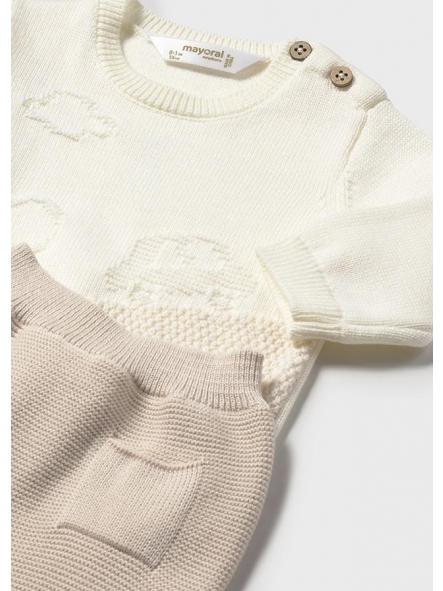 Conjunto primera puesta unisex MAYORAL tricot algodón 2563 [2]