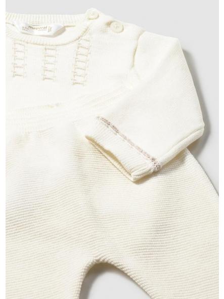Conjunto de primera puesta unisex MAYORAL Newborn tricot crudo 26-01502-071 [2]