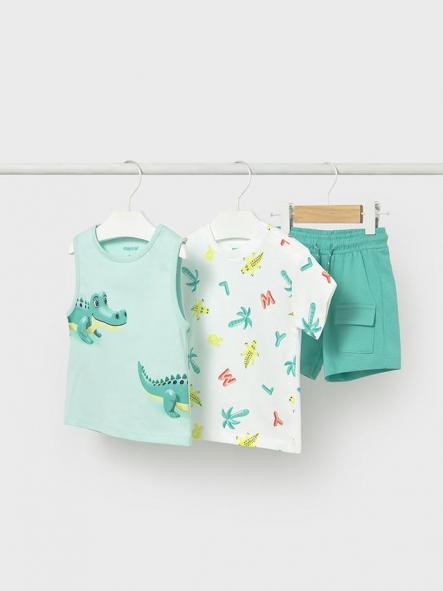 Conjunto dos camisetas bebe niño MAYORAL cocodrilos 26-01673-057