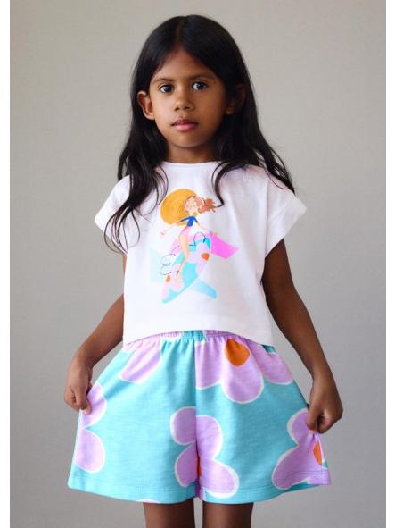 Conjunto short de niña MAYORAL surf  26-03234-081