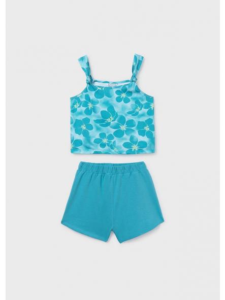 Conjunto short niña MAYORAL tirantes estampado 26-06210-065 [0]