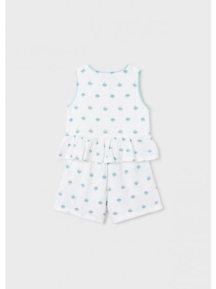 Conjunto short de niña MAYORAL estampado palmeras 26-03229-072 [1]