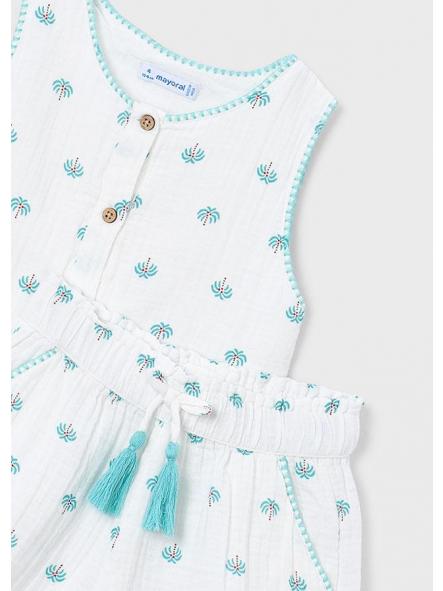 Conjunto short de niña MAYORAL estampado palmeras 26-03229-072 [2]