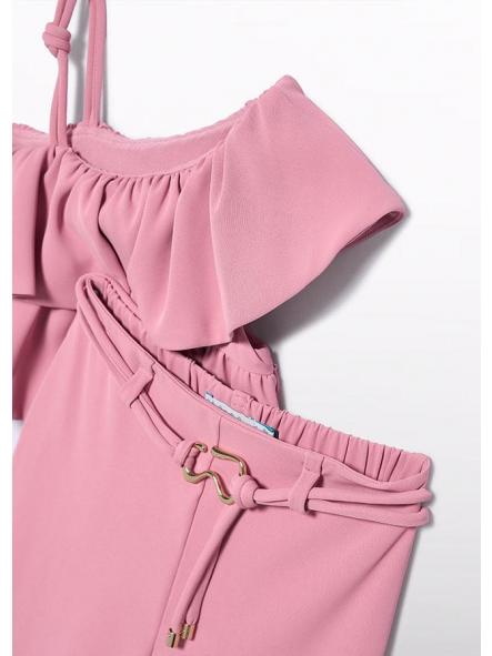 Conjunto de adolescente pantalón largo ABEL Y LULA crepe orquidia 26-05283-026 [3]