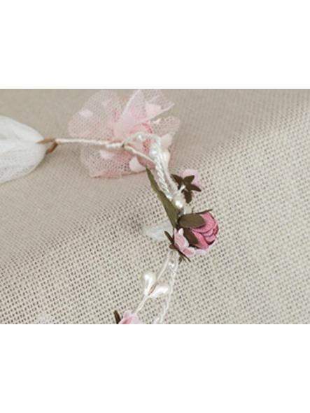 Corona flores para Comunión y Ceremonia ZOYSAN rosa 20299 [1]