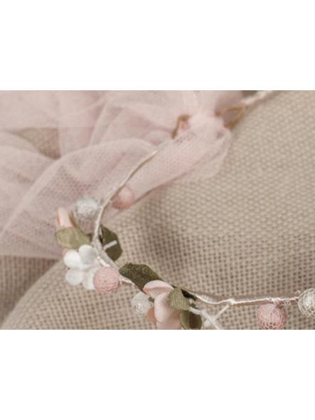 Corona flores para Comunión y Ceremonia ZOYSAN rosa 20351 [1]