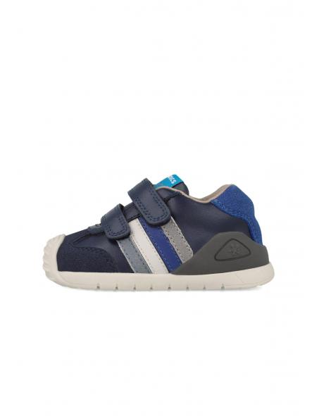 Deportiva para bebe niño de BIOMECANICS piel marino bandas [4]