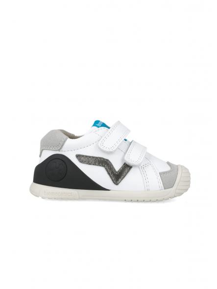 Deportiva para bebe unisex de BIOMECANICS piel blanca combinada [4]