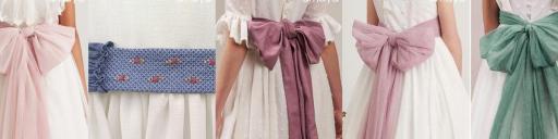 fajin de comunión suelto para vestidos