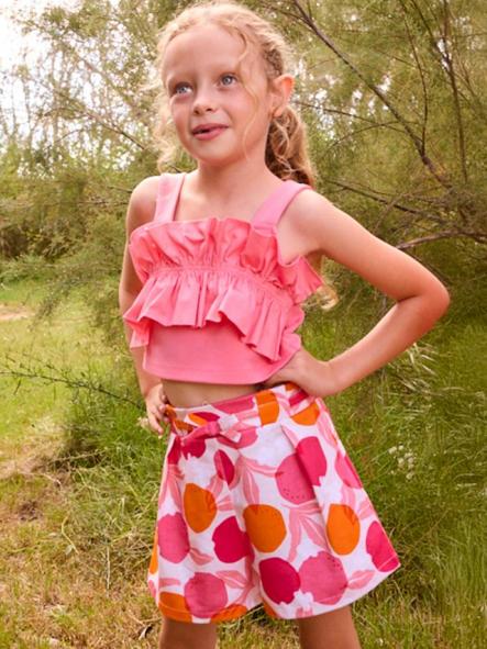 Falda pantalón de niña MAYORAL estampada 26-03906-069 [1]