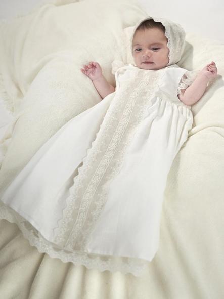 Faldón de bautizo bebe AMAYA little linen [1]