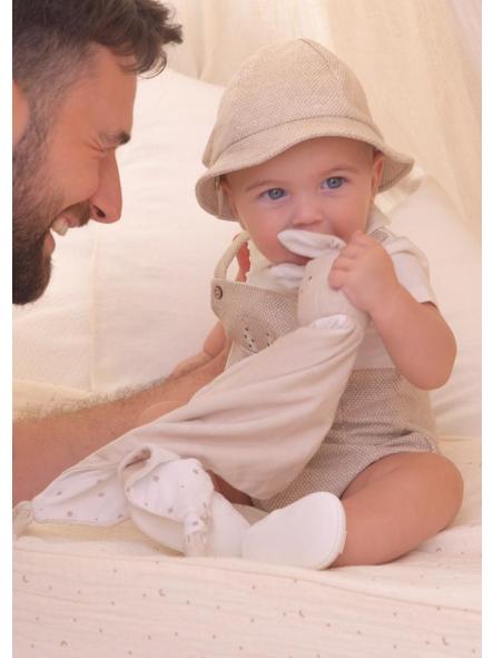 Gugu para bebe MAYORAL con peluche y cuelga chupete 19274