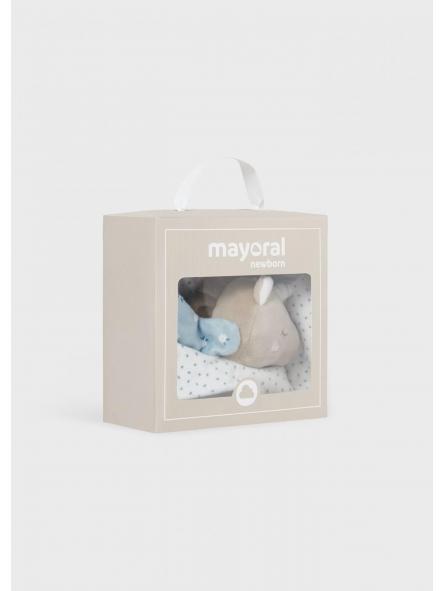 Gugu para bebe MAYORAL con peluche verde agua 30-19271-023 [3]