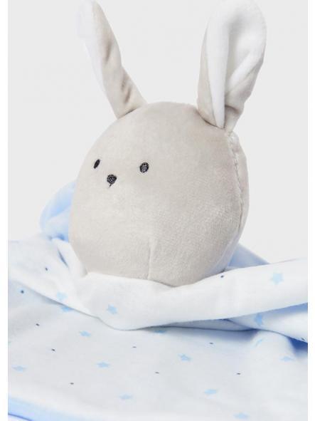 Gugu para bebe MAYORAL azul con peluche y cuelga chupete 19274 [1]