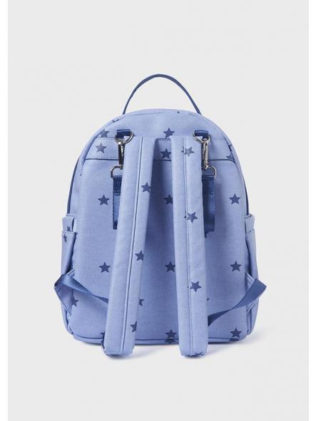 Mochila de bebe MAYORAL estampada estrellas azul 19282 [1]