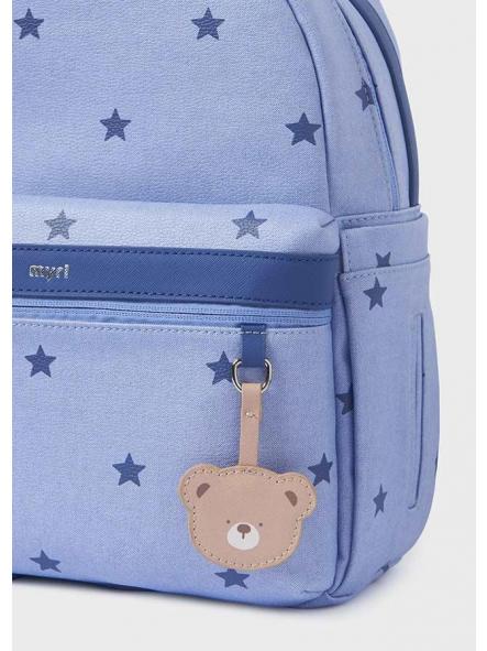 Mochila de bebe MAYORAL estampada estrellas azul 19282 [2]