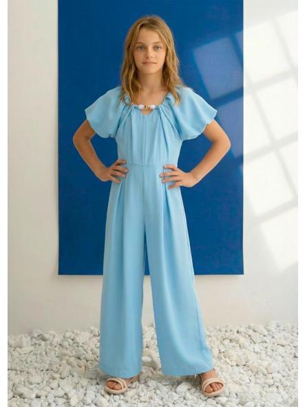 Mono largo de adolescente ABEL Y LULA crepe 26-05275-077