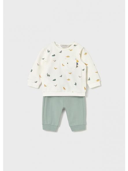 Set de dos chandal para bebe niño MAYORAL newborn dinos 2620 [1]