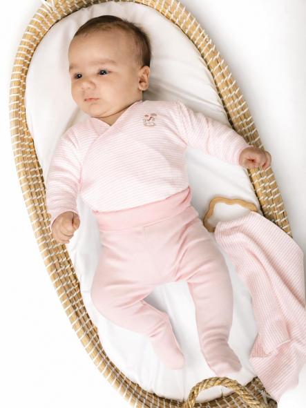 Set nacimiento bebe niña primera puesta CALAMARO rosa 72529