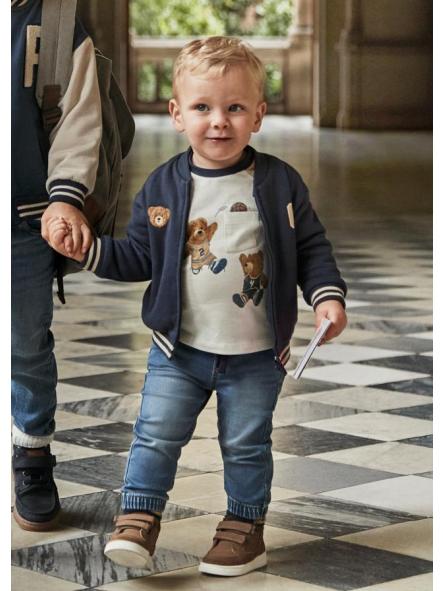Pantalón jogger bebe niño MAYORAL vaqueto soft 2508