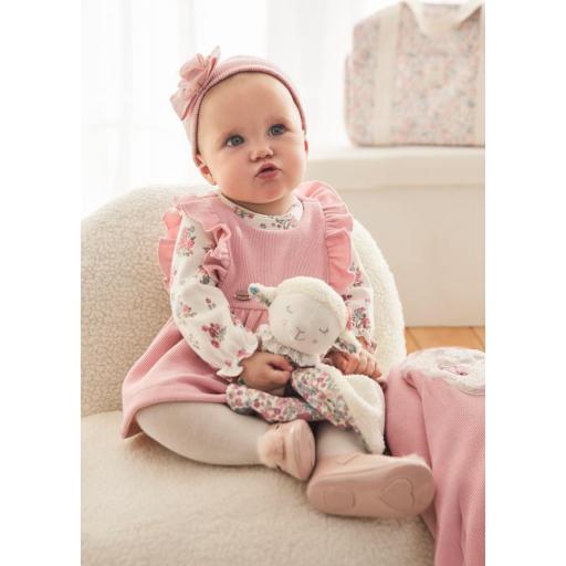 Pelele falda de bebe niña MAYORAL newborn rosa 14-02880-004