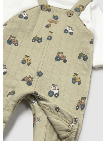Pelele peto bebe niño MAYORAL newborn "tractores" 16-02679-057 [4]
