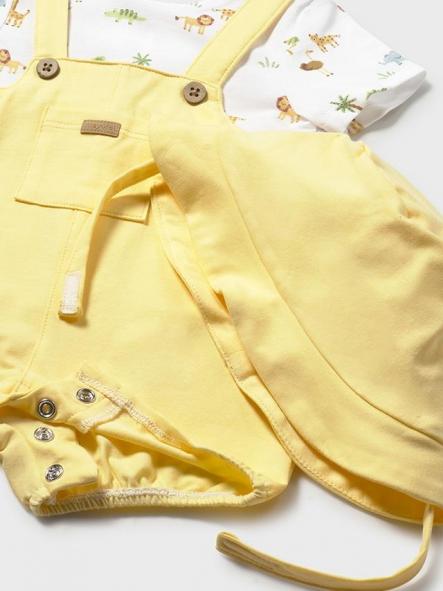 Pelele peto con gorrito bebe niño MAYORAL newborn 26-01607-011 [2]