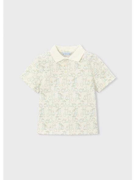Polo de manga corta niño MAYORAL estampado 26-03104-085 [2]