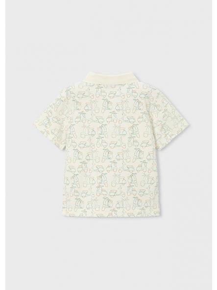 Polo de manga corta niño MAYORAL estampado 26-03104-085 [3]