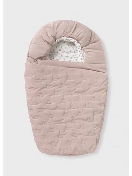 Saco de capazo para bebe MAYORAL microfibra beige 30-19544-080