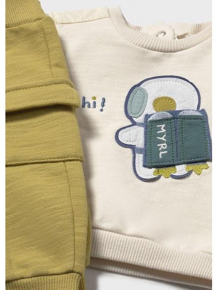 Set de dos chandal para bebe niño MAYORAL newborn espacio 2639 [4]