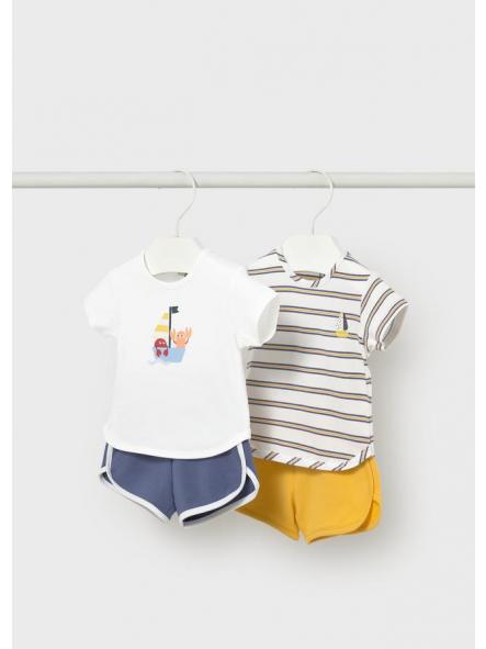 Set de dos conjuntos bebe niño MAYORAL newborn 26-01627-077