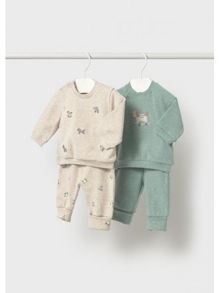 Set de dos conjunto para bebe niño MAYORAL newborn 16-02664-024