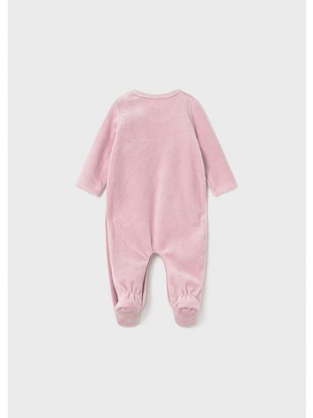Set de dos pijamas bebe niña MAYORAL newborn terciopelo orquidea 2706 [1]