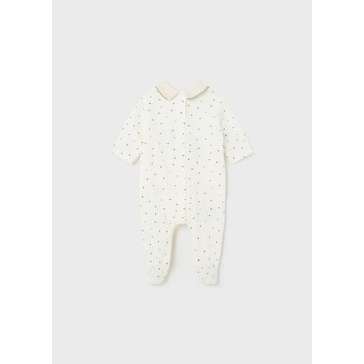 Set de dos pijamas largos algodón bebe niño MAYORAL newborn eucalipto 1725 [2]
