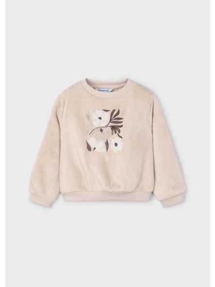 Sudadera de niña MAYORAL de pelo 4432 [1]