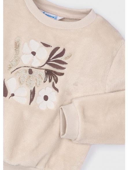 Sudadera de niña MAYORAL de pelo 4432 [3]