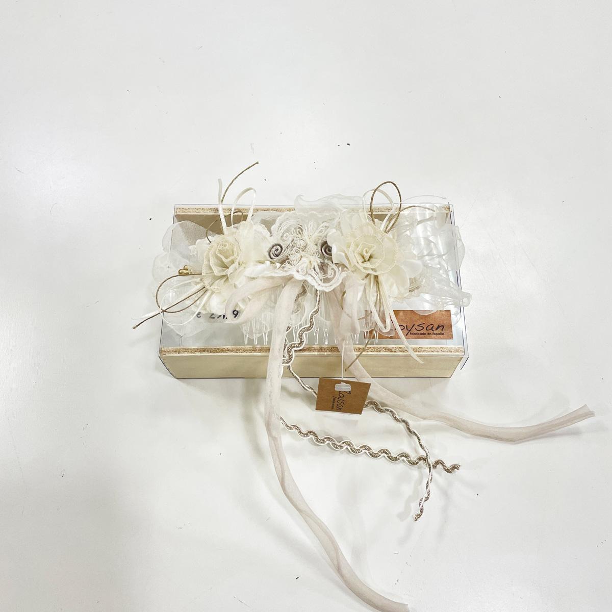 Tocado para niña  de Comunión y Ceremonia ZOYSAN modelo 12707