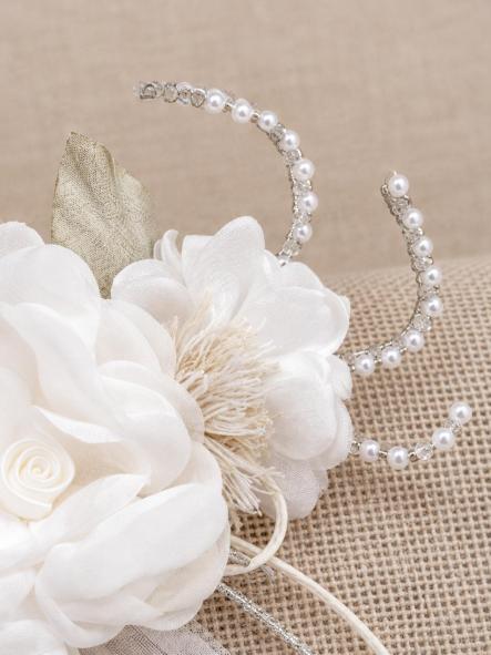 Tocado para niña  de Comunión y Ceremonia ZOYSAN modelo 12783 [4]