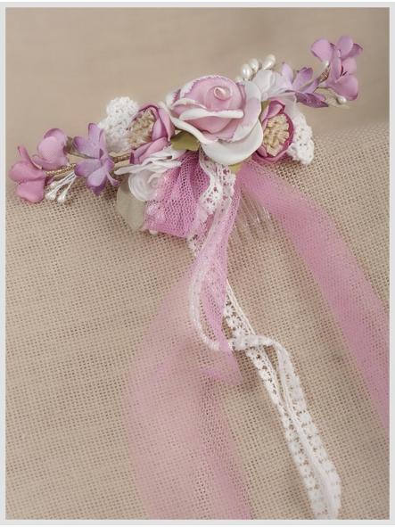 Tocado para niña  de Comunión y Ceremonia ZOYSAN modelo 12773 malva [0]