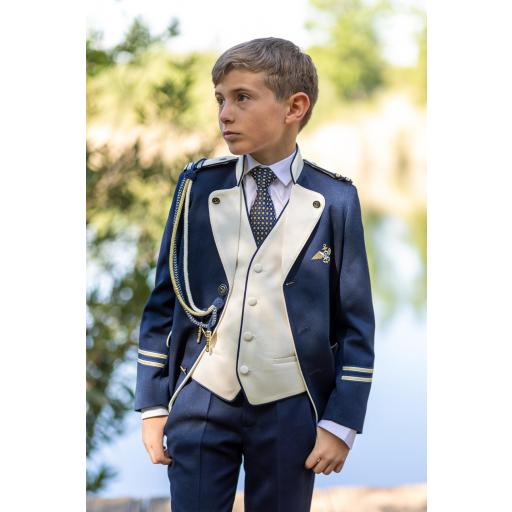 Traje de comunión 2025 niño almirante ESLORA modelo Welsh,