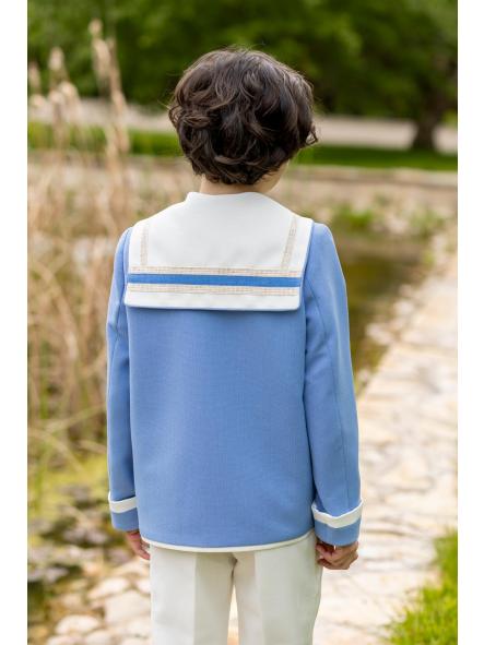 Traje de Comunión 2027 Marinero Niño Eslora modelo Andros [5]