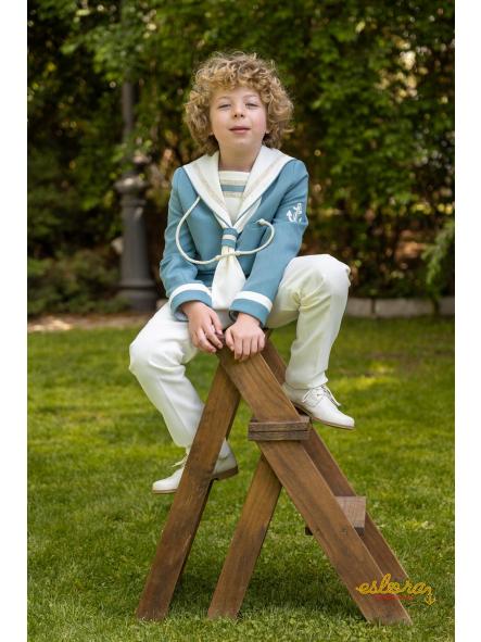 Traje de Comunión 2027 Marinero Niño Eslora modelo Creta [0]