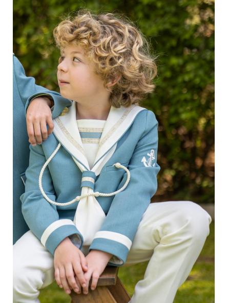 Traje de Comunión 2027 Marinero Niño Eslora modelo Creta [3]